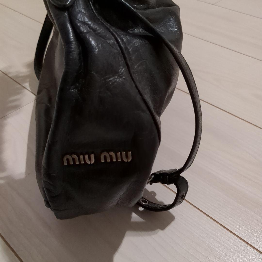 MIUMIU ロックハンドル ショルダーバッグ