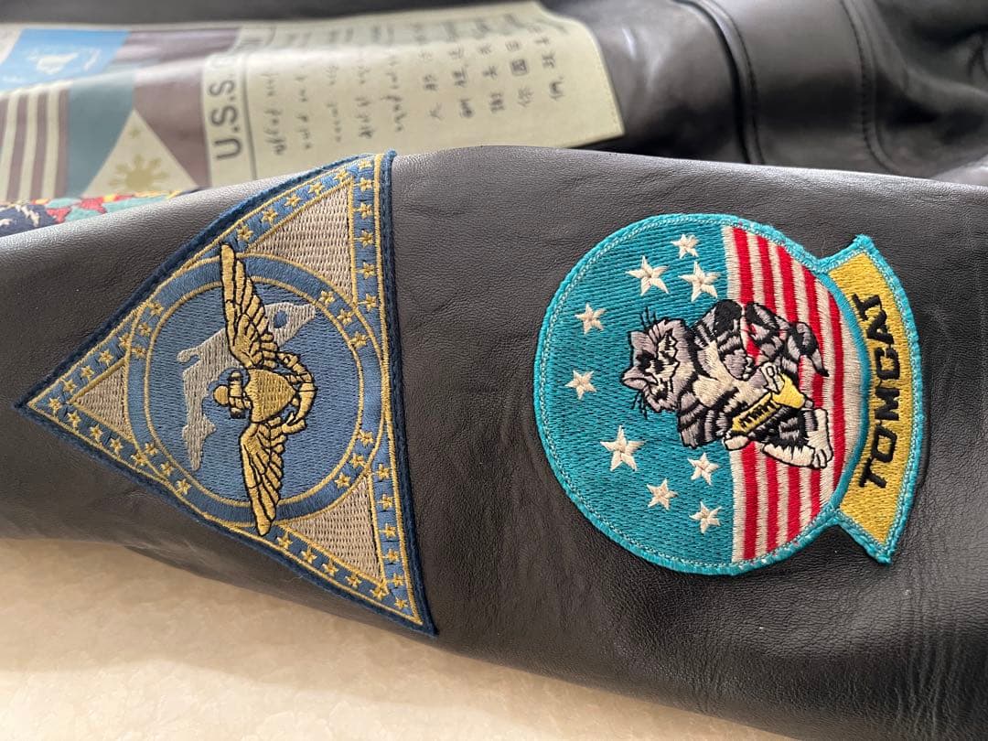 AVIREX レザージャケット 羊革