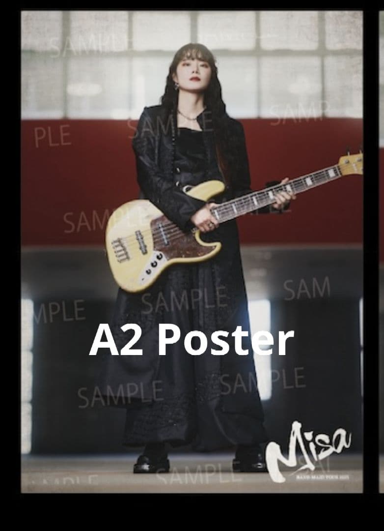 Misa A2 ツアー限定 Poster ポスター BAND MAID