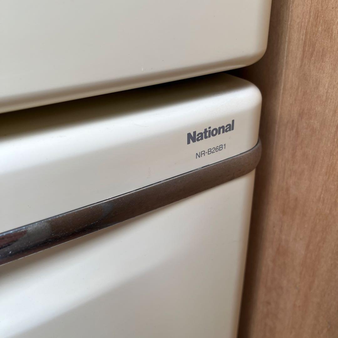 Will FRIDGE National NR-B26B1 冷蔵庫 クリーム色