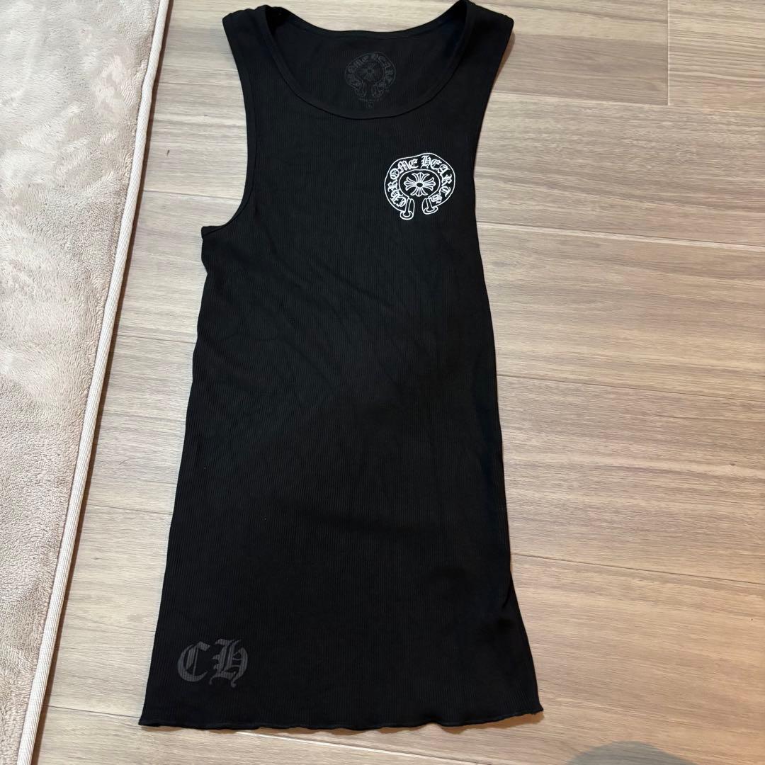 あ*や様 クロムハーツ ブラック タンクトップ Lサイズ