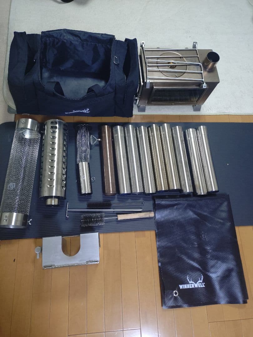 本日値下げ ウィンナーウェル Mサイズ 薪ストーブ　スペシャルパッケージ ＋α