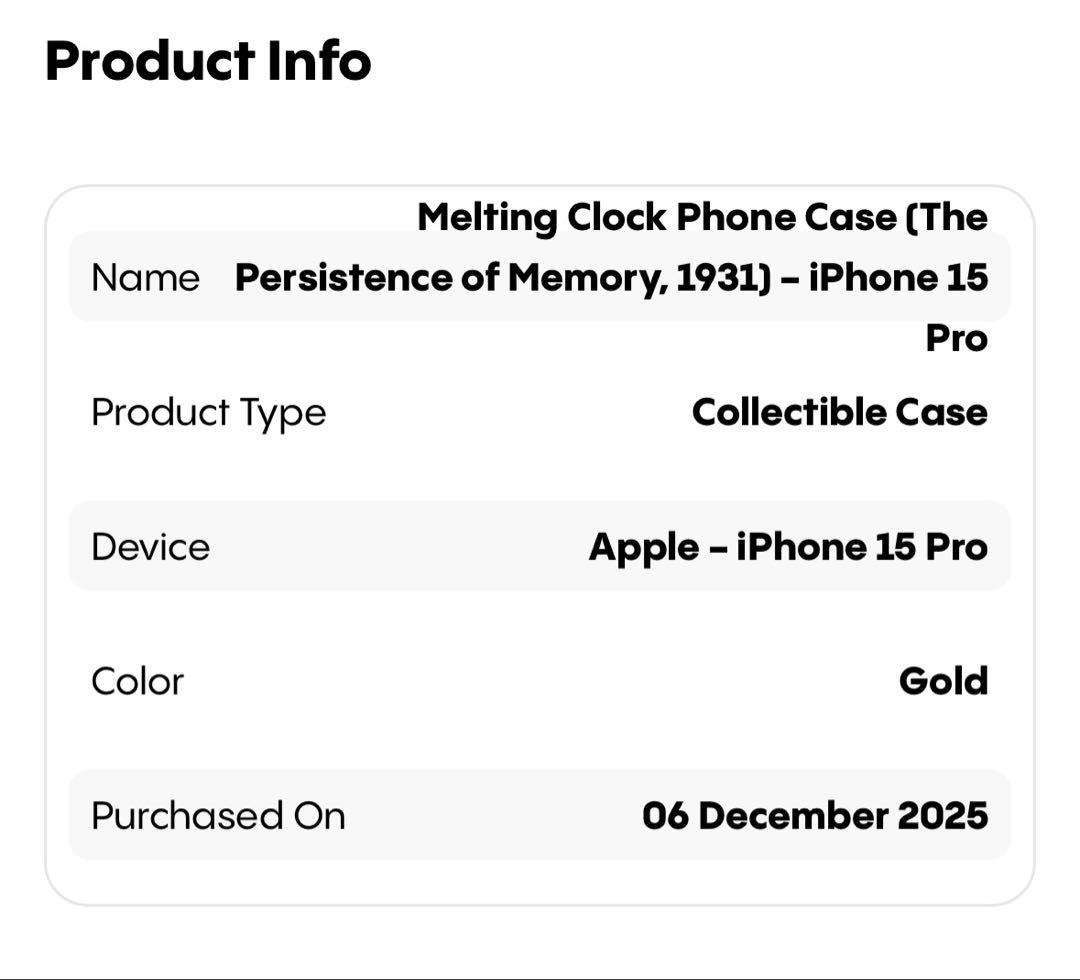 サルバドール・ダリ × CASETiFY 15Proスマホケース