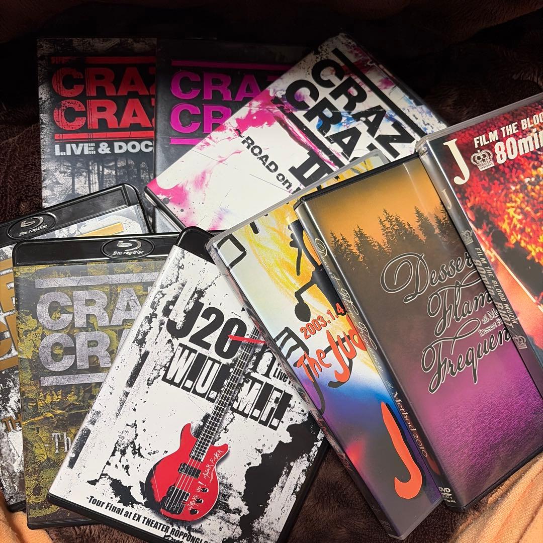 5本 J LUNA SEA LUNASEA 小野瀬潤 映像セット