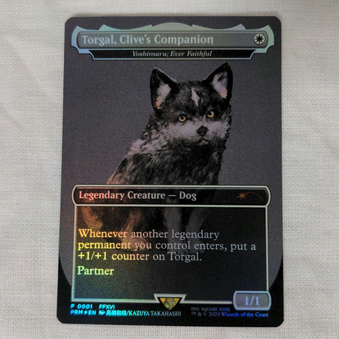 MTG FF トルガル プロモ foil版 マジックザギャザリング