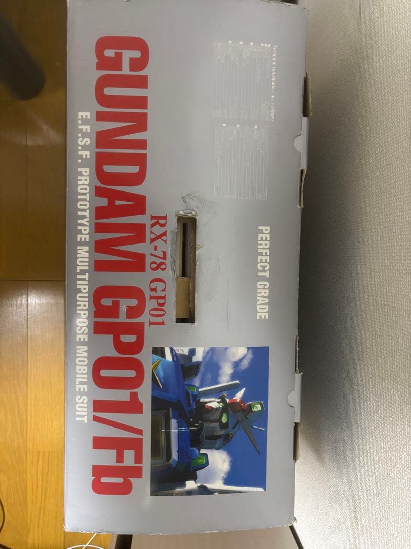 RX-78 GP01 GUNDAM GP01/Fbパーフェクトグレードプラモデル