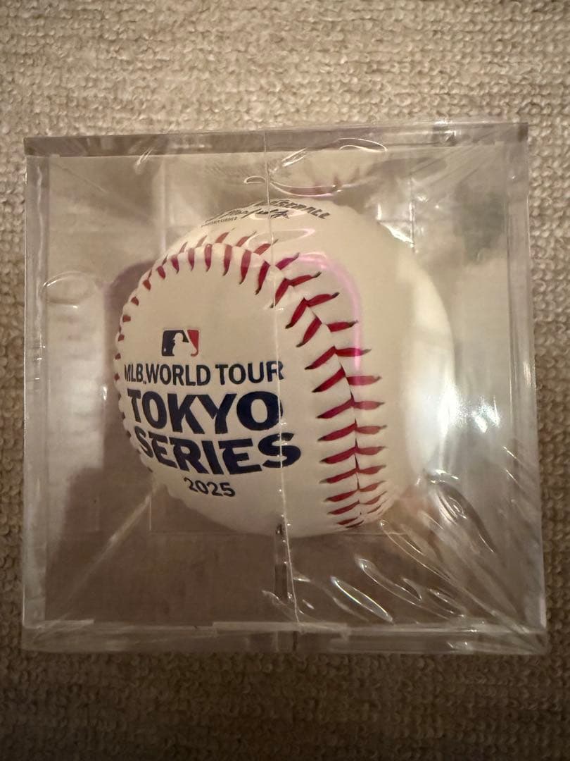 ローリングス社製 MLB TOKYO SERIES 開幕戦レプリカボール①