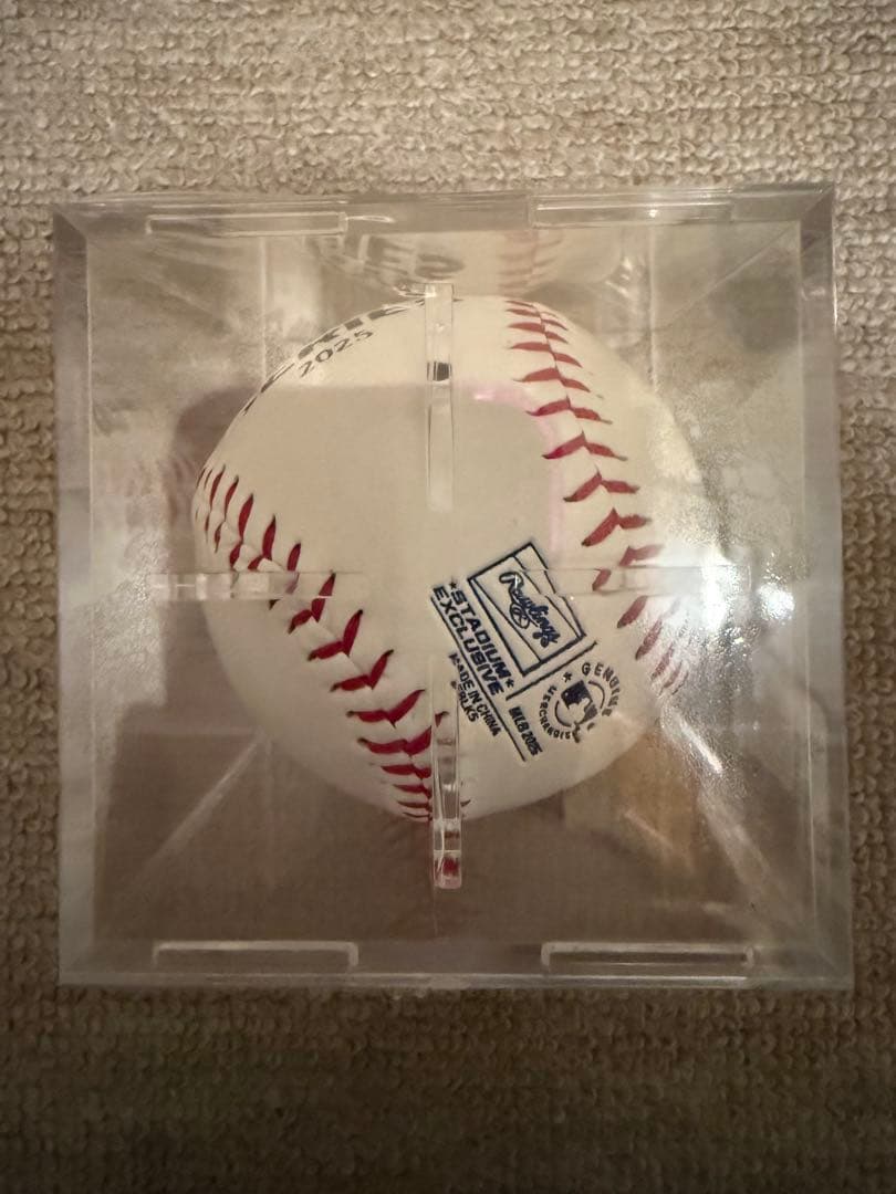 ローリングス社製 MLB TOKYO SERIES 開幕戦レプリカボール①