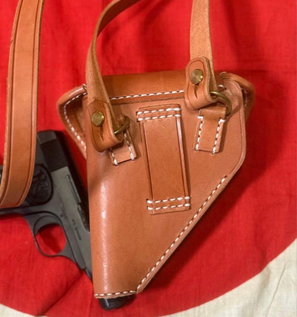 帝国陸軍　将校用　ブローニング M1910用ホルスター（複製品）サバゲ　コスプレ