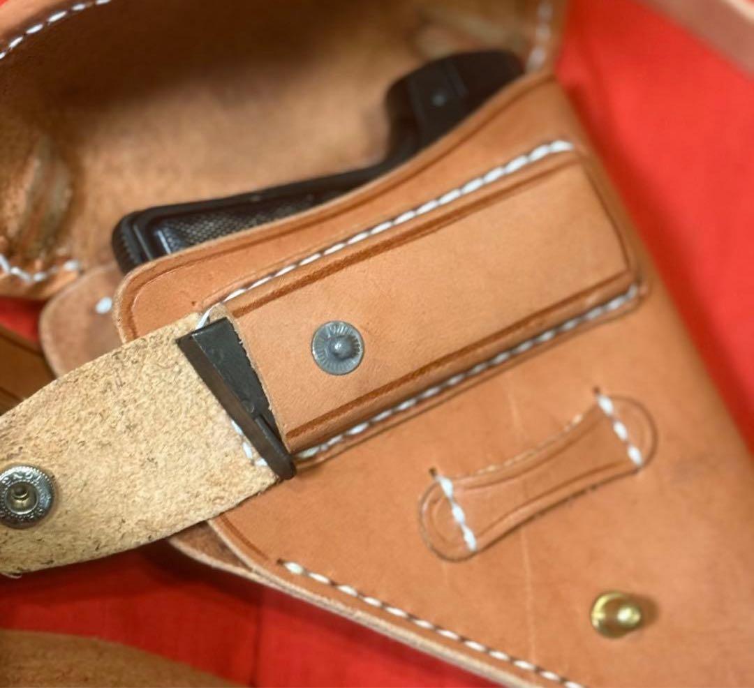 帝国陸軍　将校用　ブローニング M1910用ホルスター（複製品）サバゲ　コスプレ