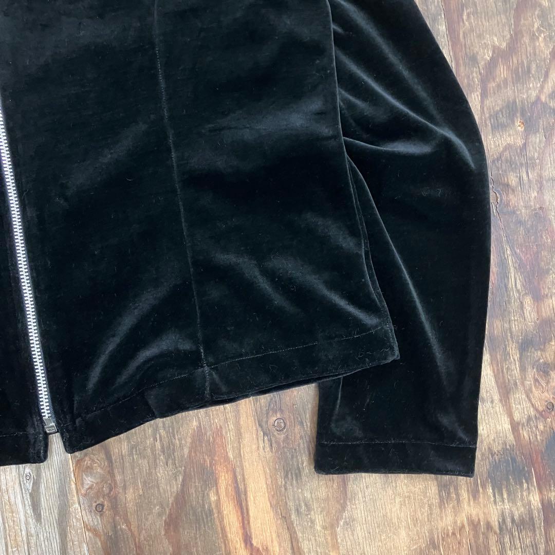 5351pour les hommes ベロア ライダース ジャケット 日本製