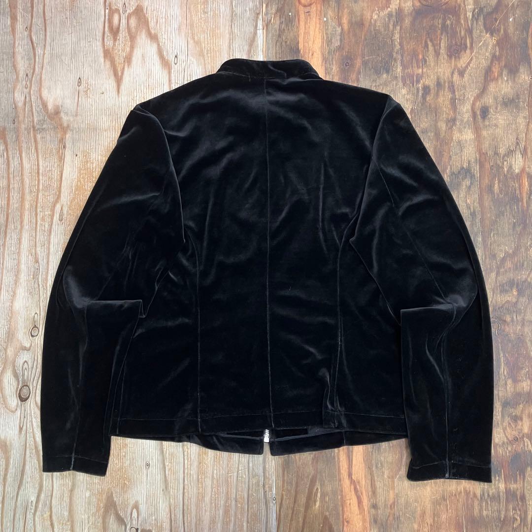 5351pour les hommes ベロア ライダース ジャケット 日本製
