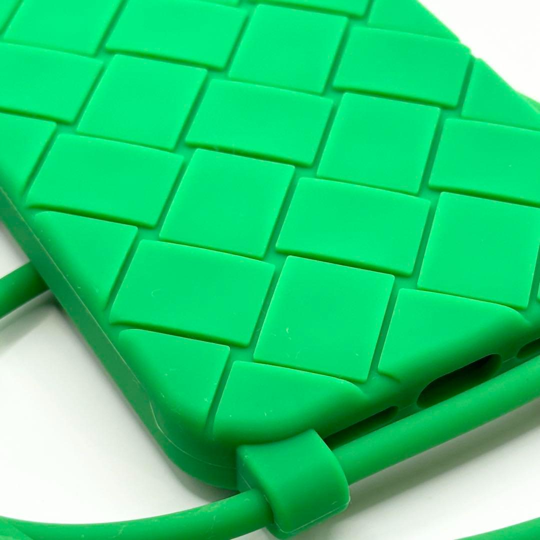 【新品未使用】BOTTEGA VENETA 　iPhoneケース12pro　紐付