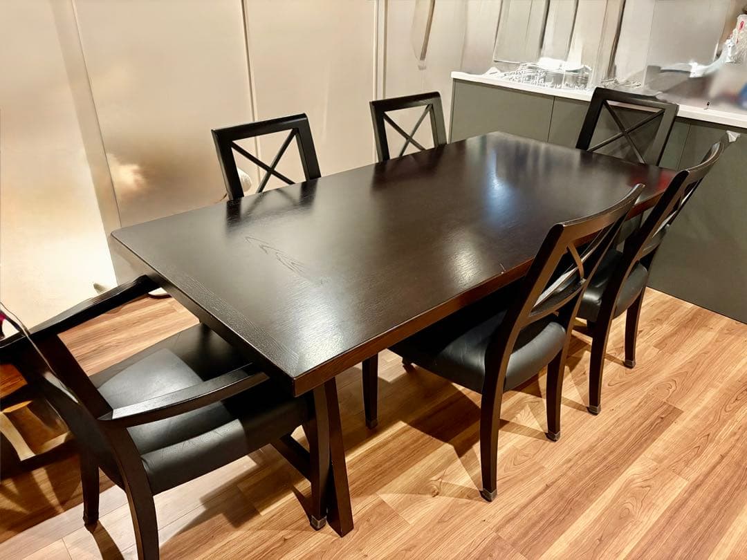 CONDE HOUSEダイニングテーブル 椅子6脚セット