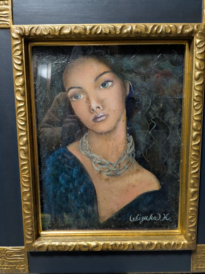 工藤静香　油彩　絵画　本物