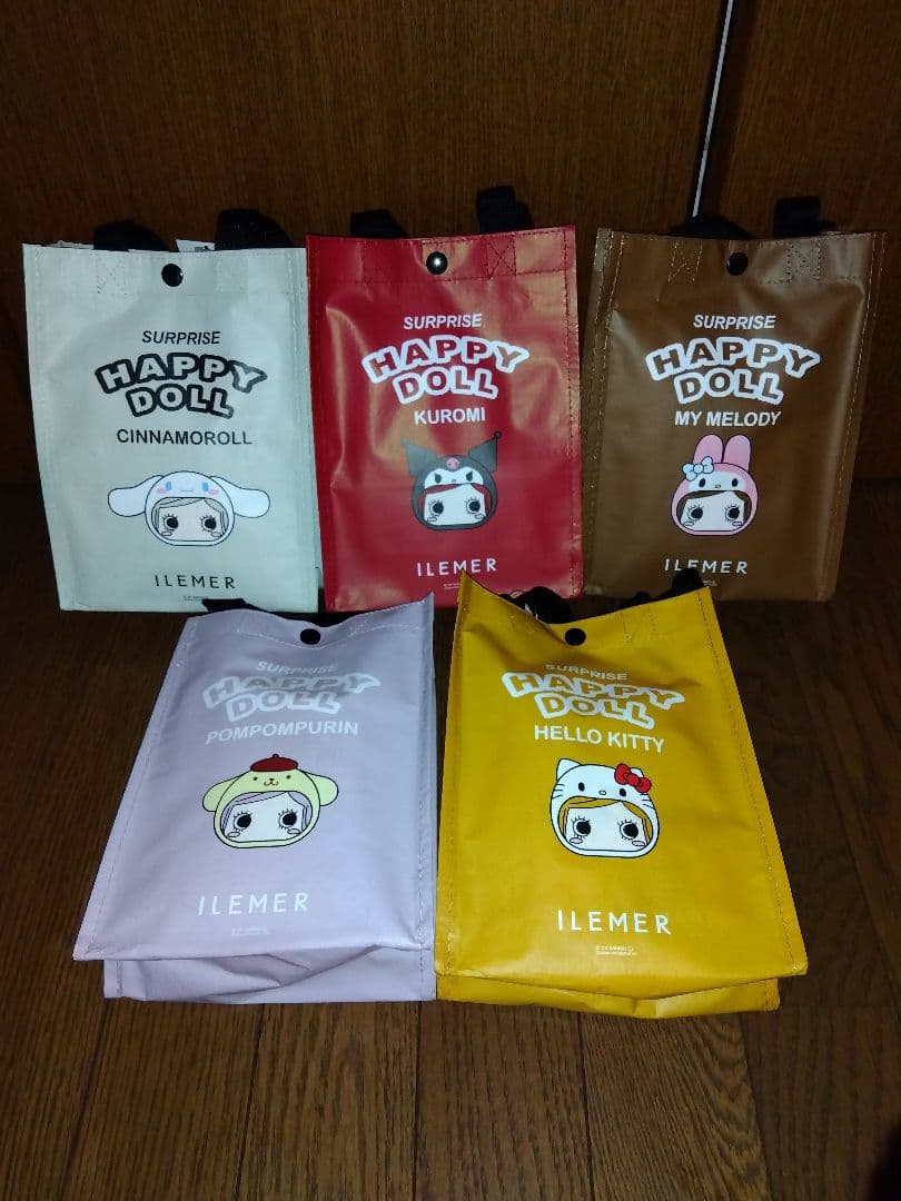 ILEMER 限定ハッピードール サンリオコラボ コンプリートセット
