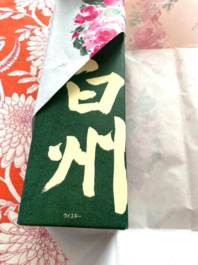 【新品 未開栓】サントリー 白州 12年 シングルモルトウイスキー 700ml瓶