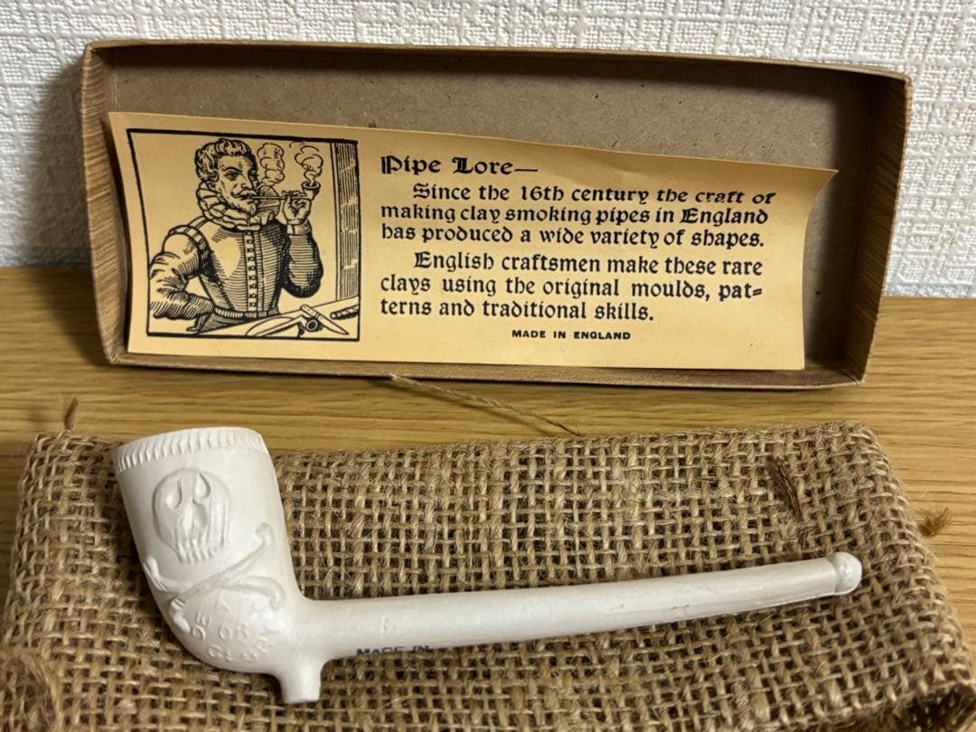 クレイパイプ イングランド製　 JOHN POLLOCK & CO #1