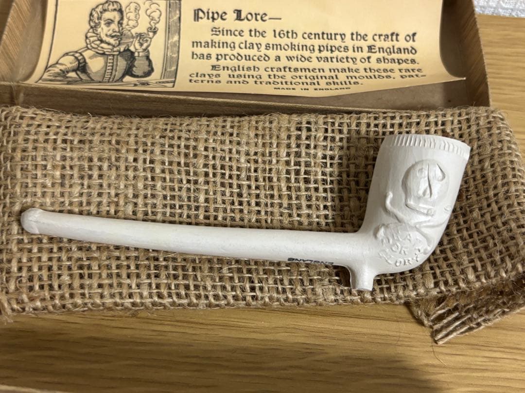 クレイパイプ イングランド製　 JOHN POLLOCK & CO #1