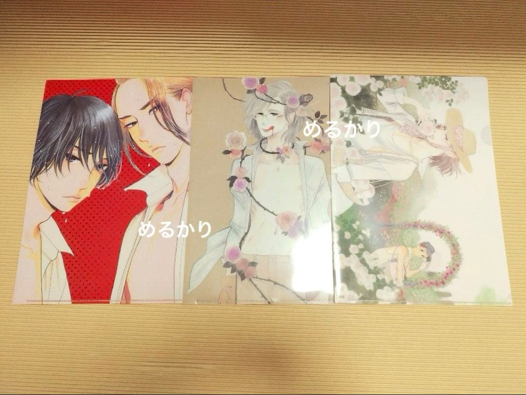 雲田はるこ　10周年　原画展　クリアファイル　ポストカード　グッズ　限定