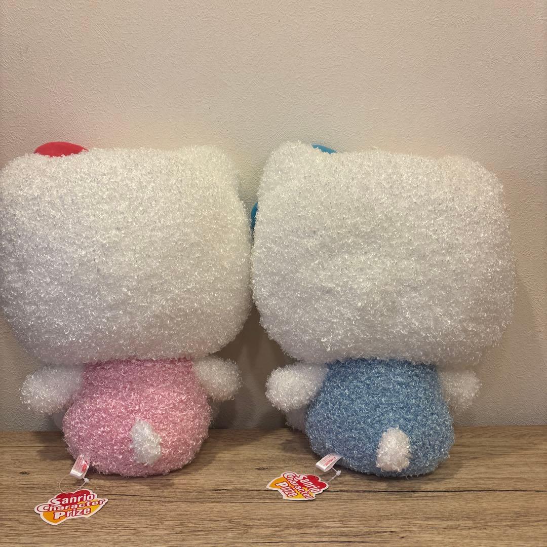 【タグ付き未使用品】2009年希少 ハローキティ 大きめ ぬいぐるみ　 セット