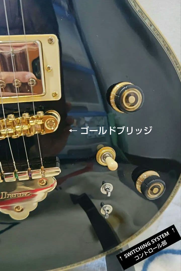 C*n様 Ibanez AR520H-BK シンライン軽量ボディー