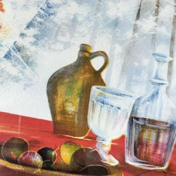 フランス作家 レイモン・プーレ 作 赤いブーケ139/250部 限定 リトグラフ