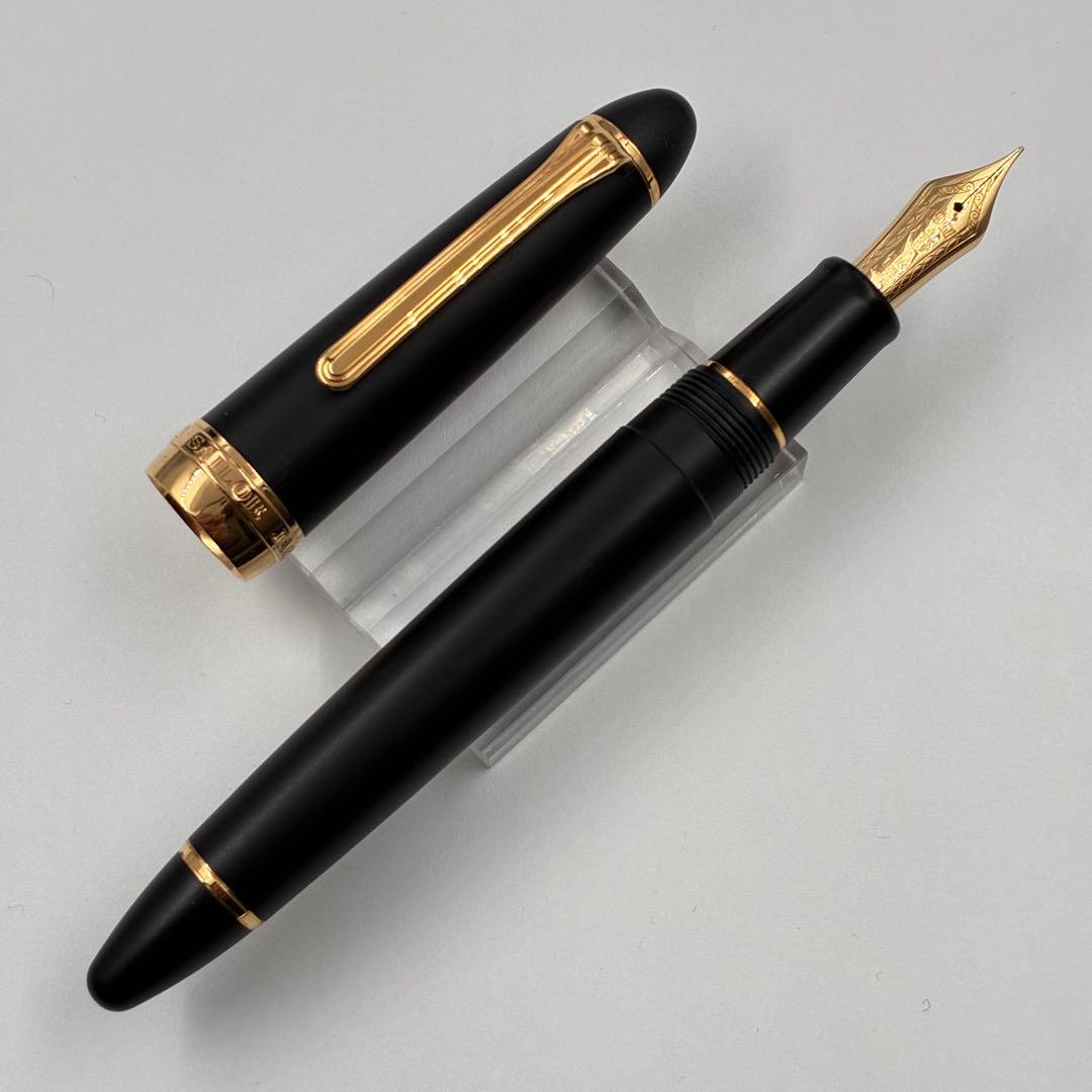 セーラー万年筆 SAILOR プロフィット21万年筆 梨地 黒/ゴールド 21K