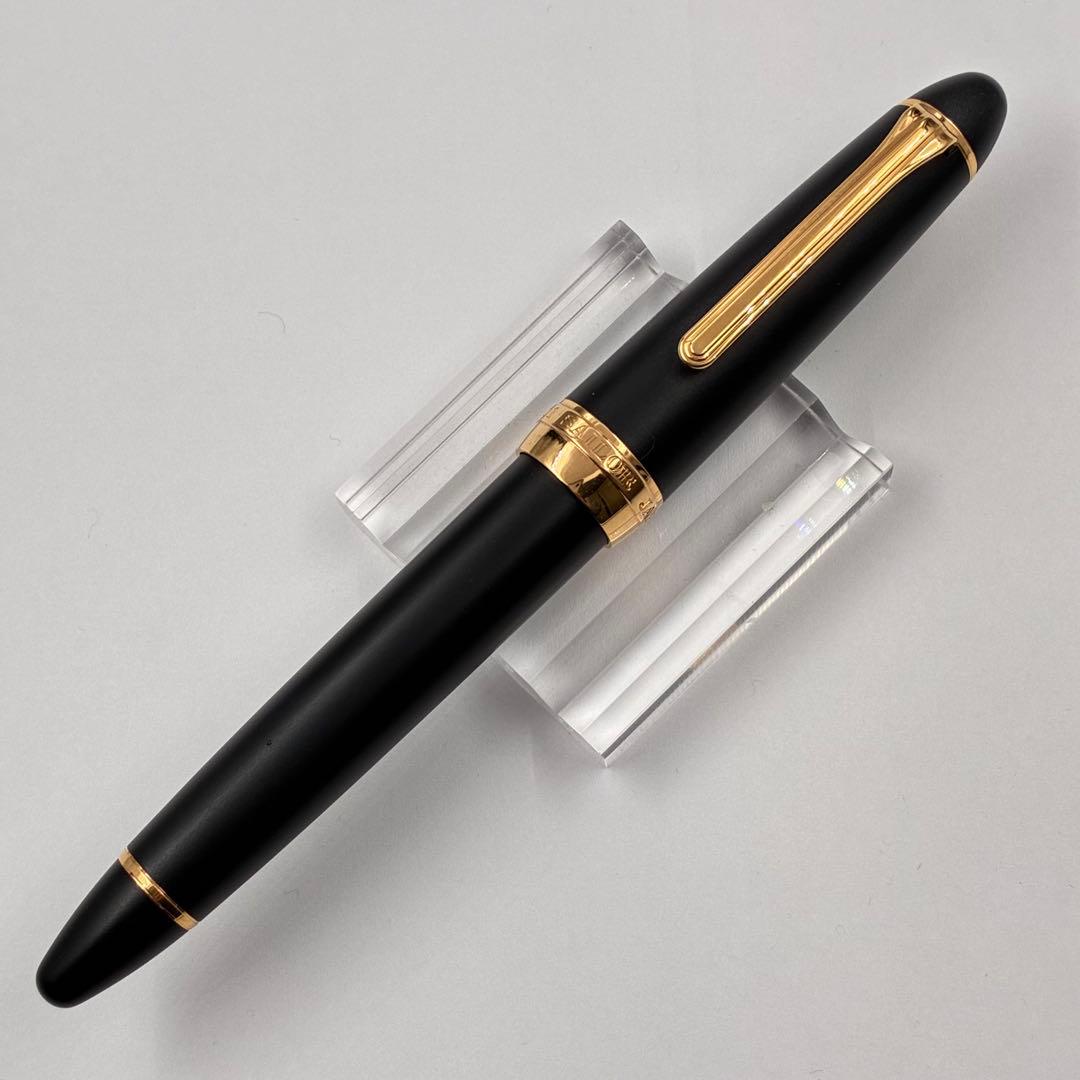 セーラー万年筆 SAILOR プロフィット21万年筆 梨地 黒/ゴールド 21K