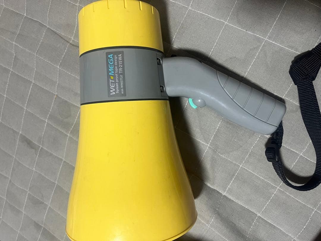 WET MEGA 拡声器 イエロー