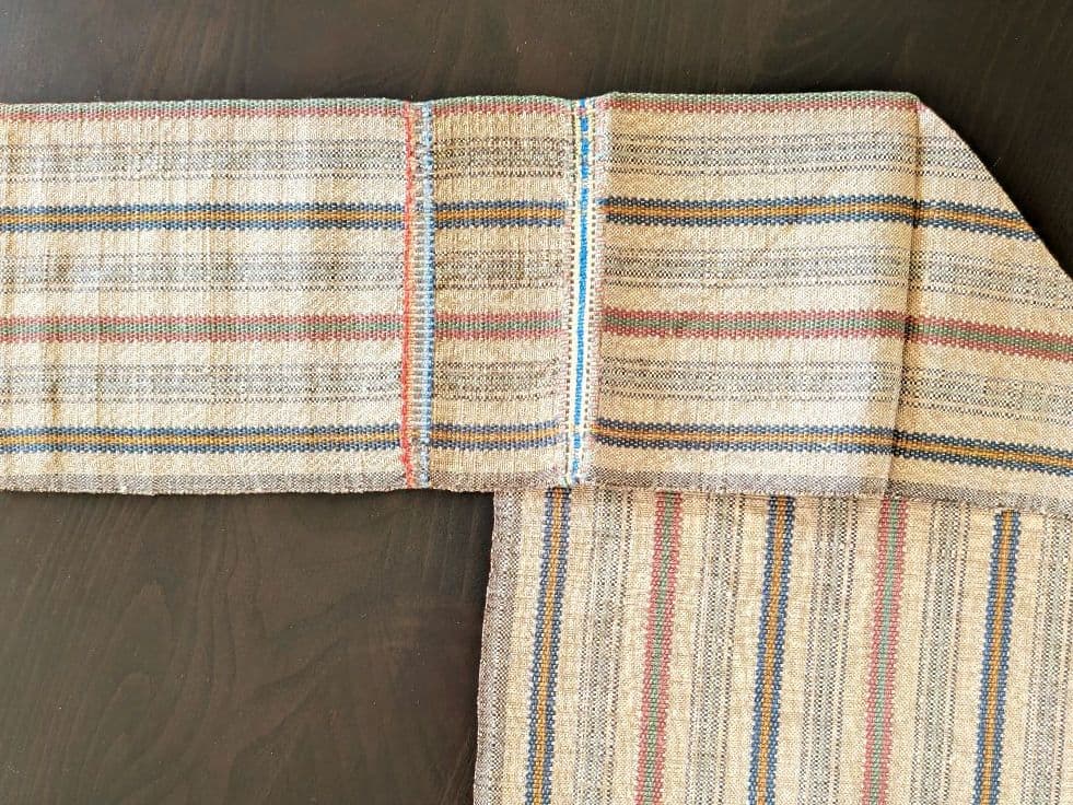 紬　変わりロートン織　沖縄　未使用