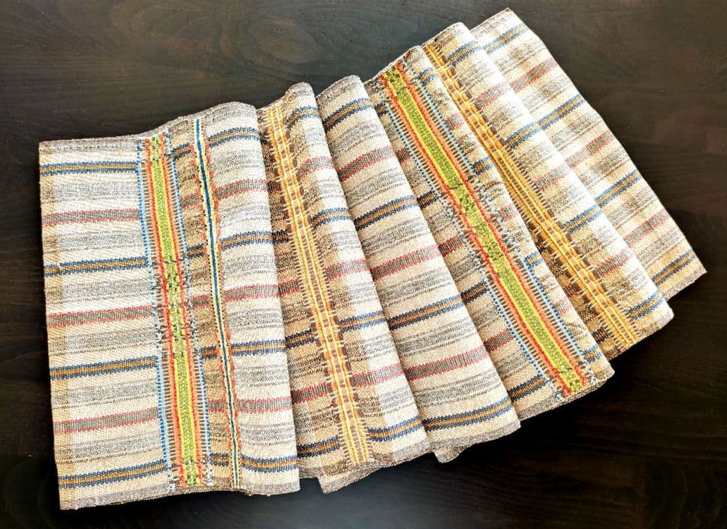 紬　変わりロートン織　沖縄　未使用