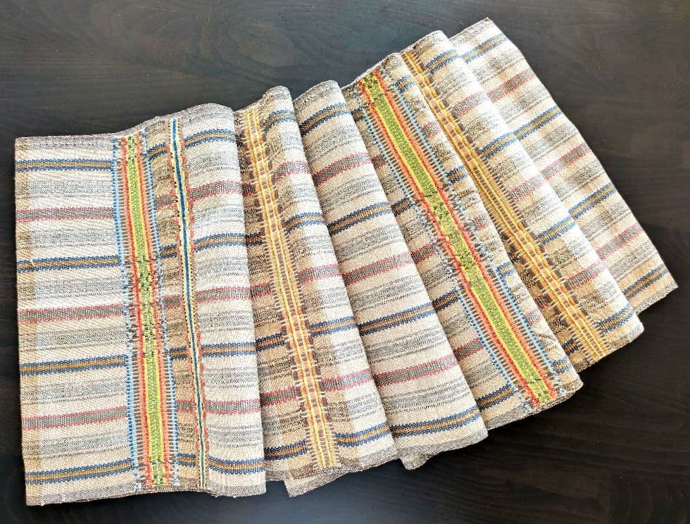 紬　変わりロートン織　沖縄　未使用