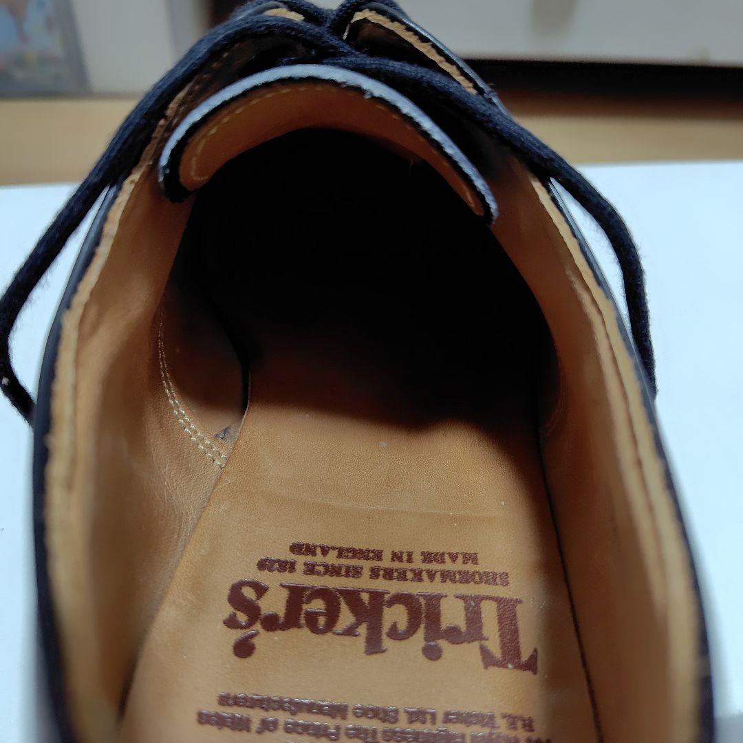 ほぼ新品 Tricker's プレーントゥ シューツリー付