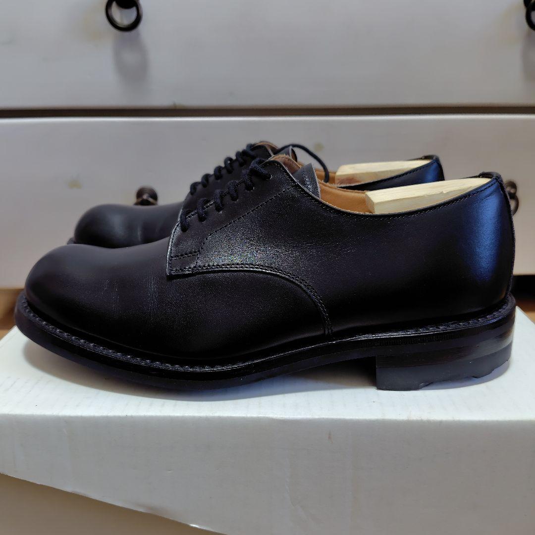 ほぼ新品 Tricker's プレーントゥ シューツリー付