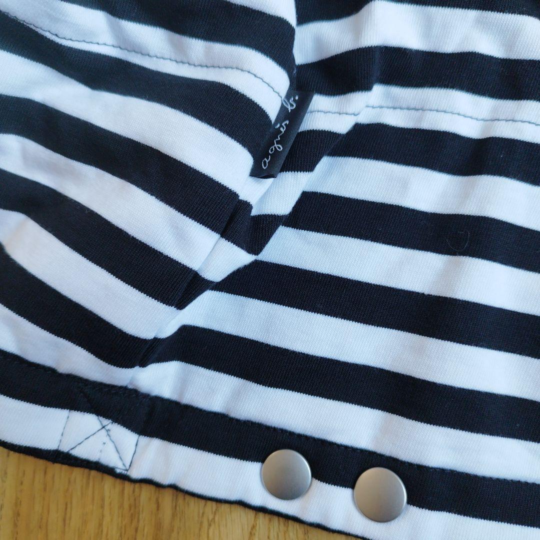 新品未使用　アニエスべー　アウター　コート　2AN 90 黒　リバーシブルキッズ