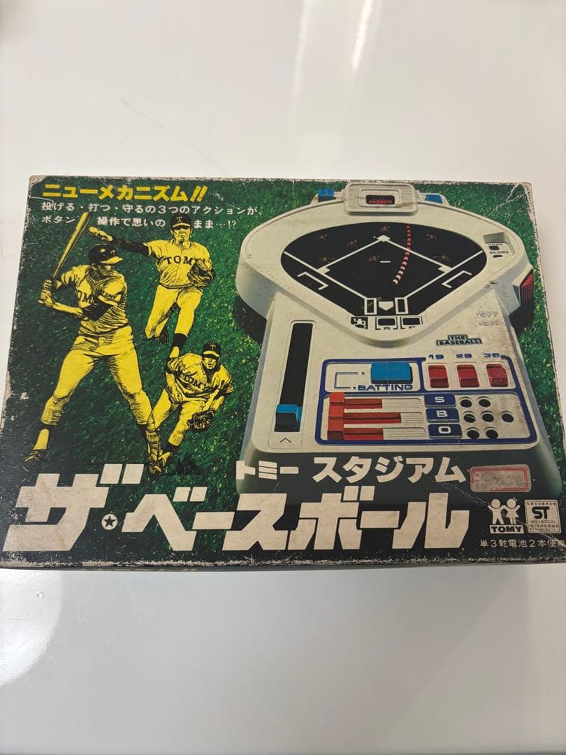 【未使用品】LSIゲーム TOMY ザ・ベースボール 昭和レトロ