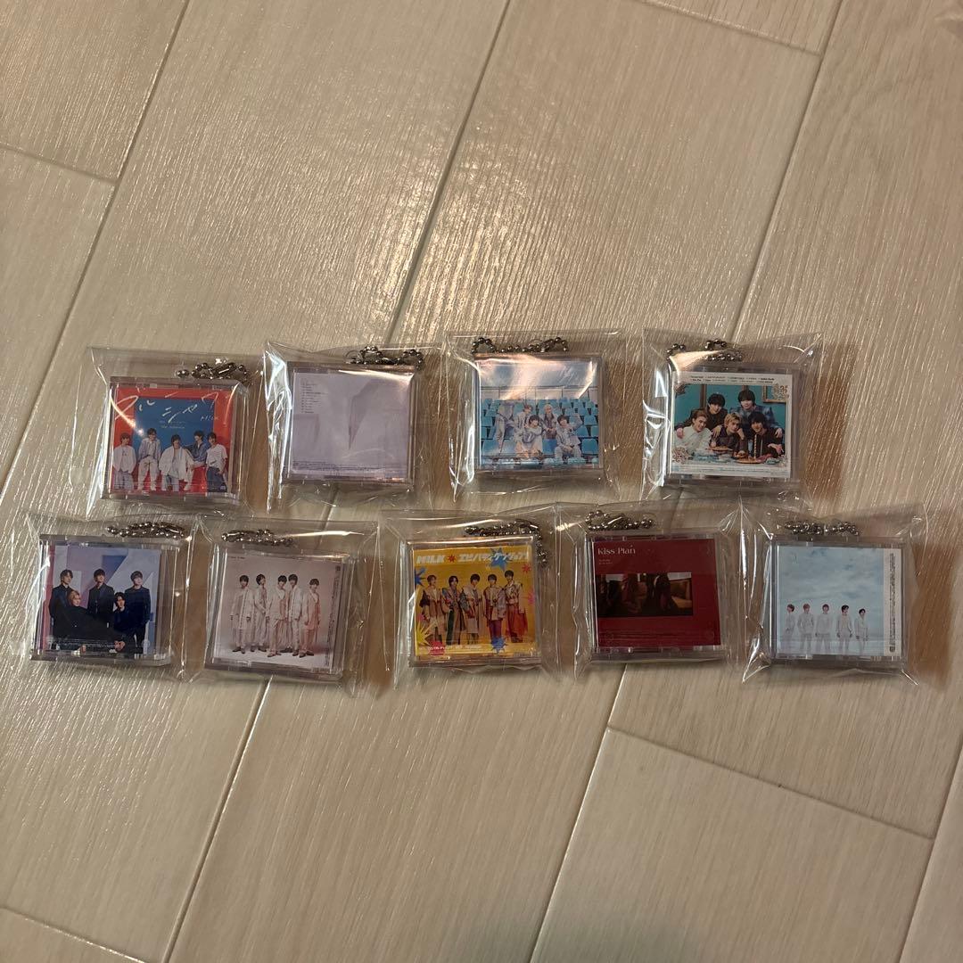 M!LK ミニジャケキーホルダー 全種セット