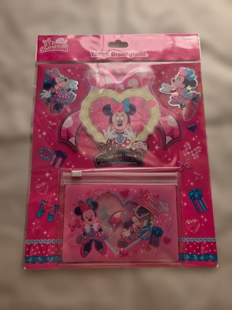 ディズニー　ミニーのパルパルーザ　トートバッグset