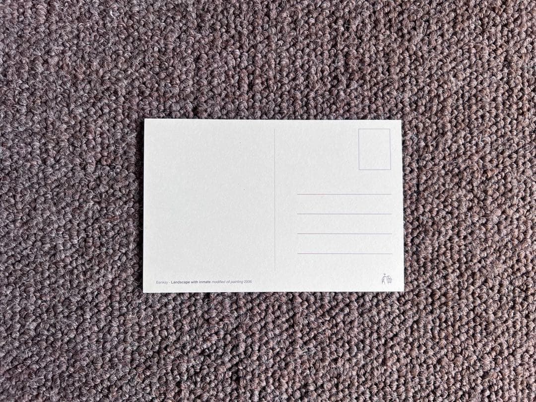 絵画 Banksy exhibition card