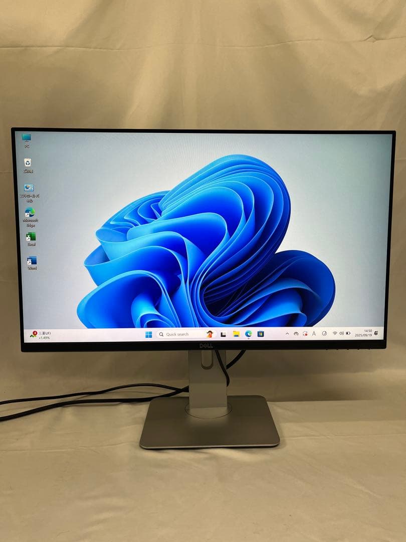 Dell P2719H 27インチ液晶モニター　IPS ディスプレイ