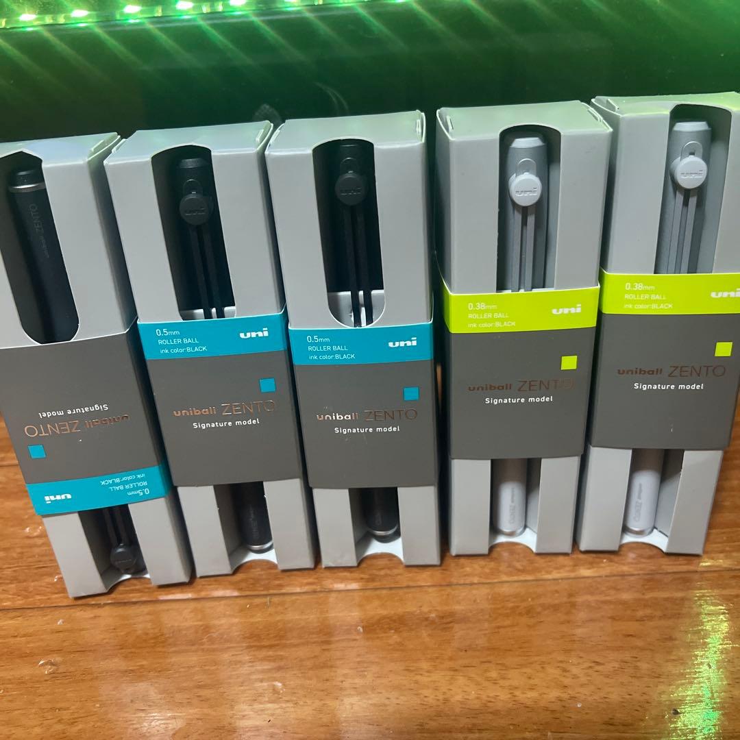 uni-ball ZENTO Signature model 5本セット