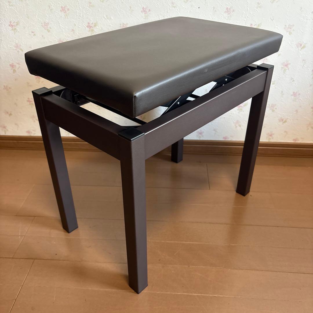 美品　KAWAI ピアノ椅子　電子ピアノ　茶色　￼