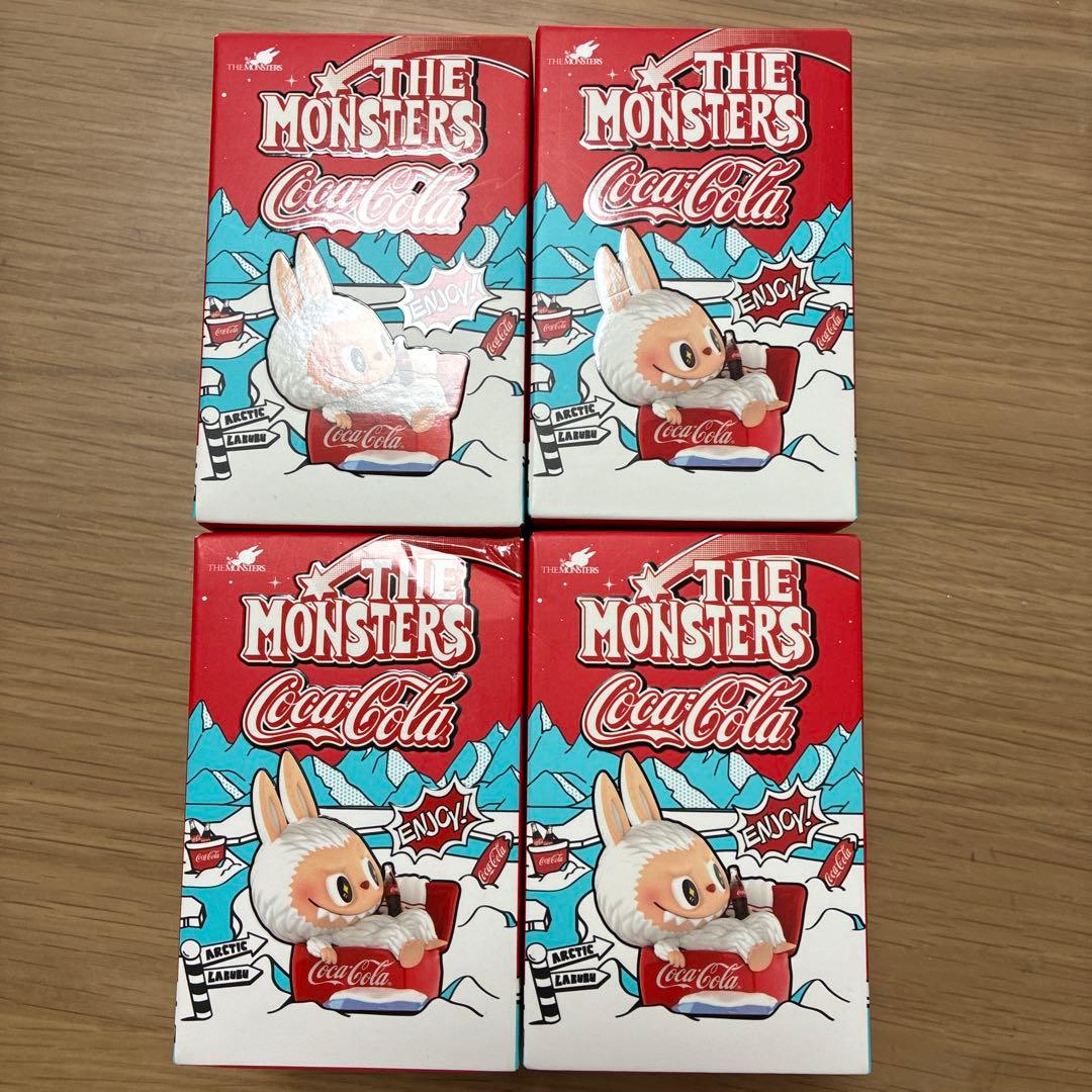 POP MART THE MONSTERS COCA-COLA 4個セット