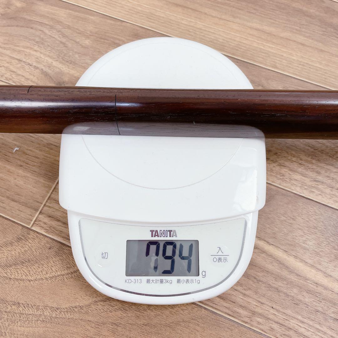 三味線 中棹 紅木 綾杉胴 犬皮 1本溝 和楽器