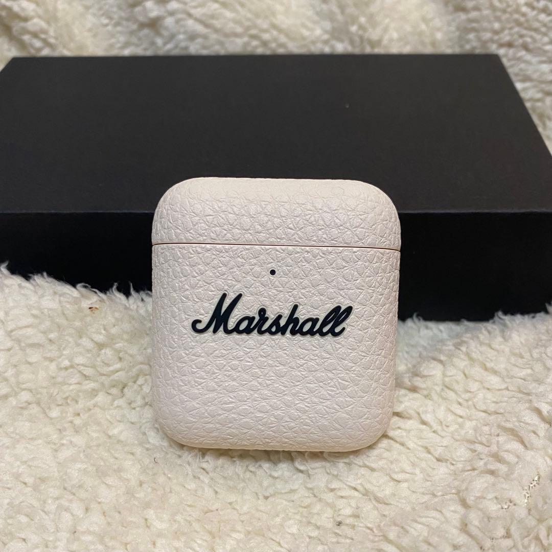 Marshall MINOR IV クリーム色 ワイヤレスイヤホン