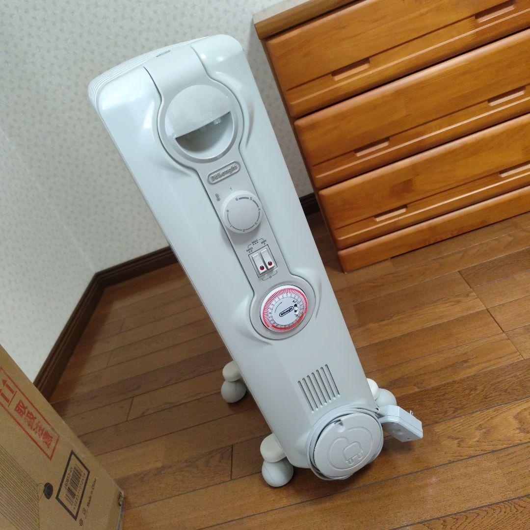 新品同様　極美品　JR0812-GY　DeLonghi　デロンギ　オイルヒーター