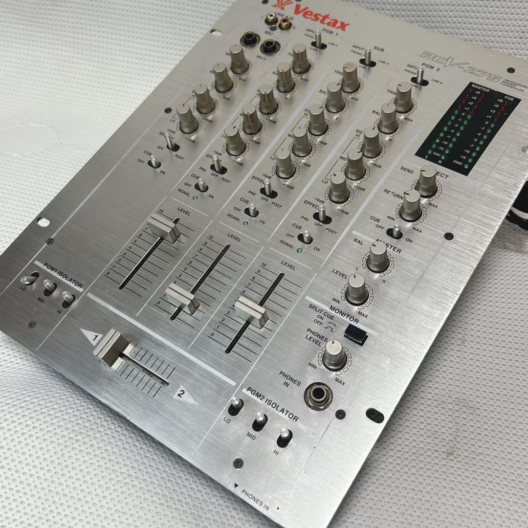 動作品　Vestax PCV-275 DJミキサー