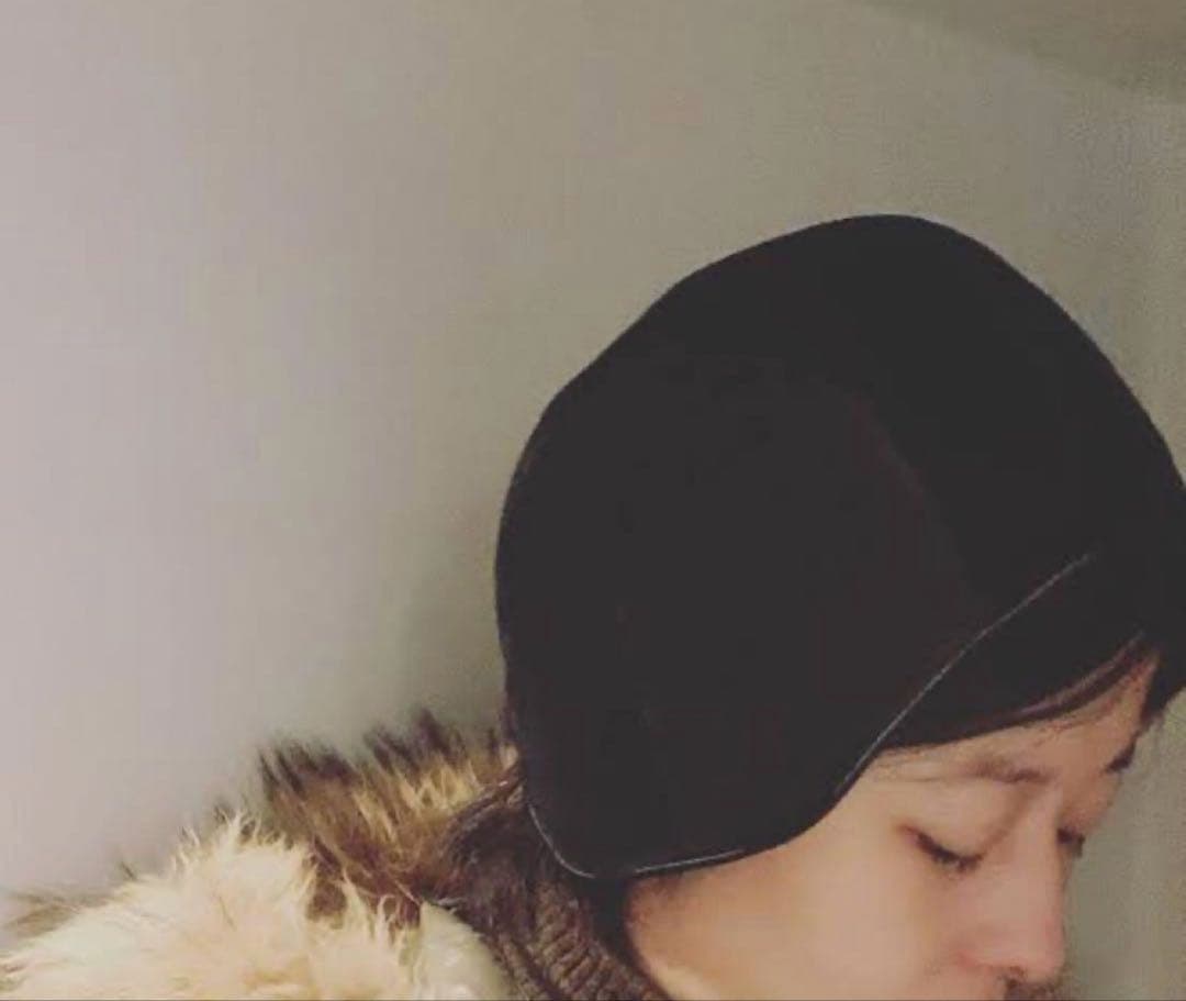 sugri 別珍フード　未使用　スグリ