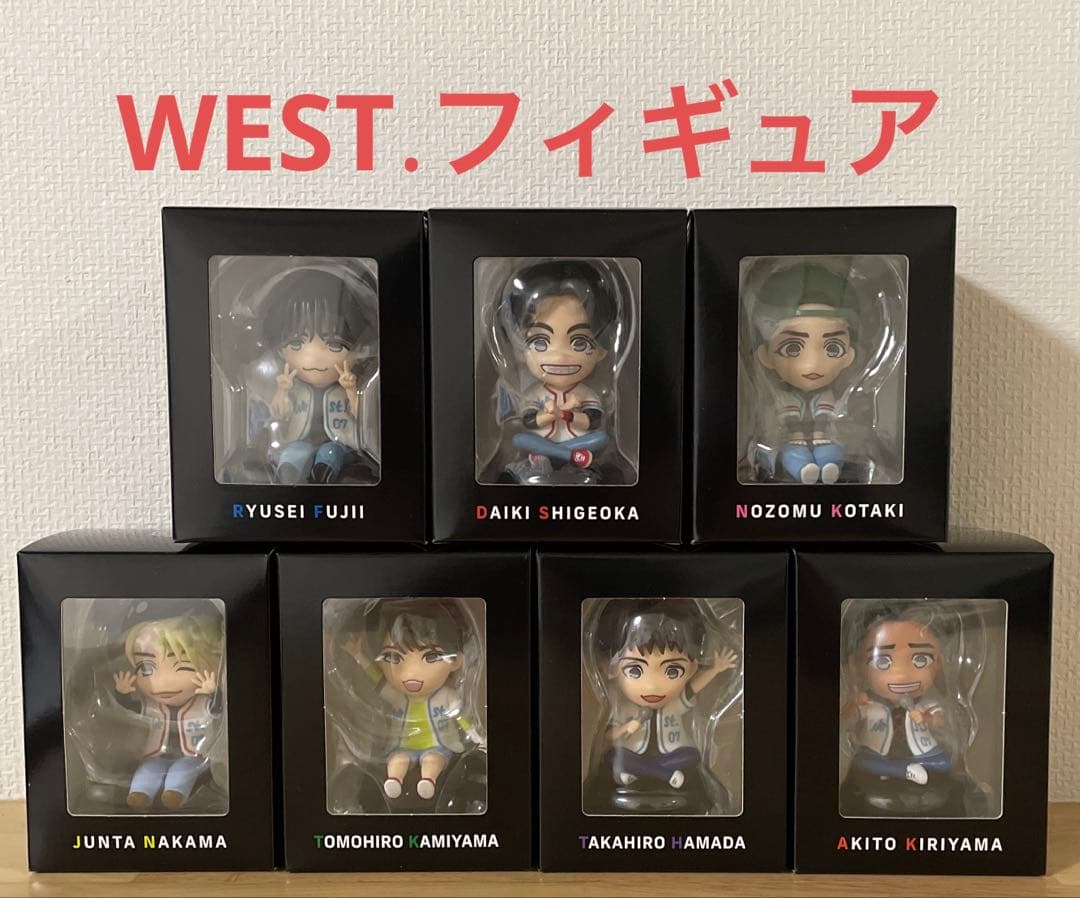 WESTꓸ関西七色男大祭り フィギュアセット